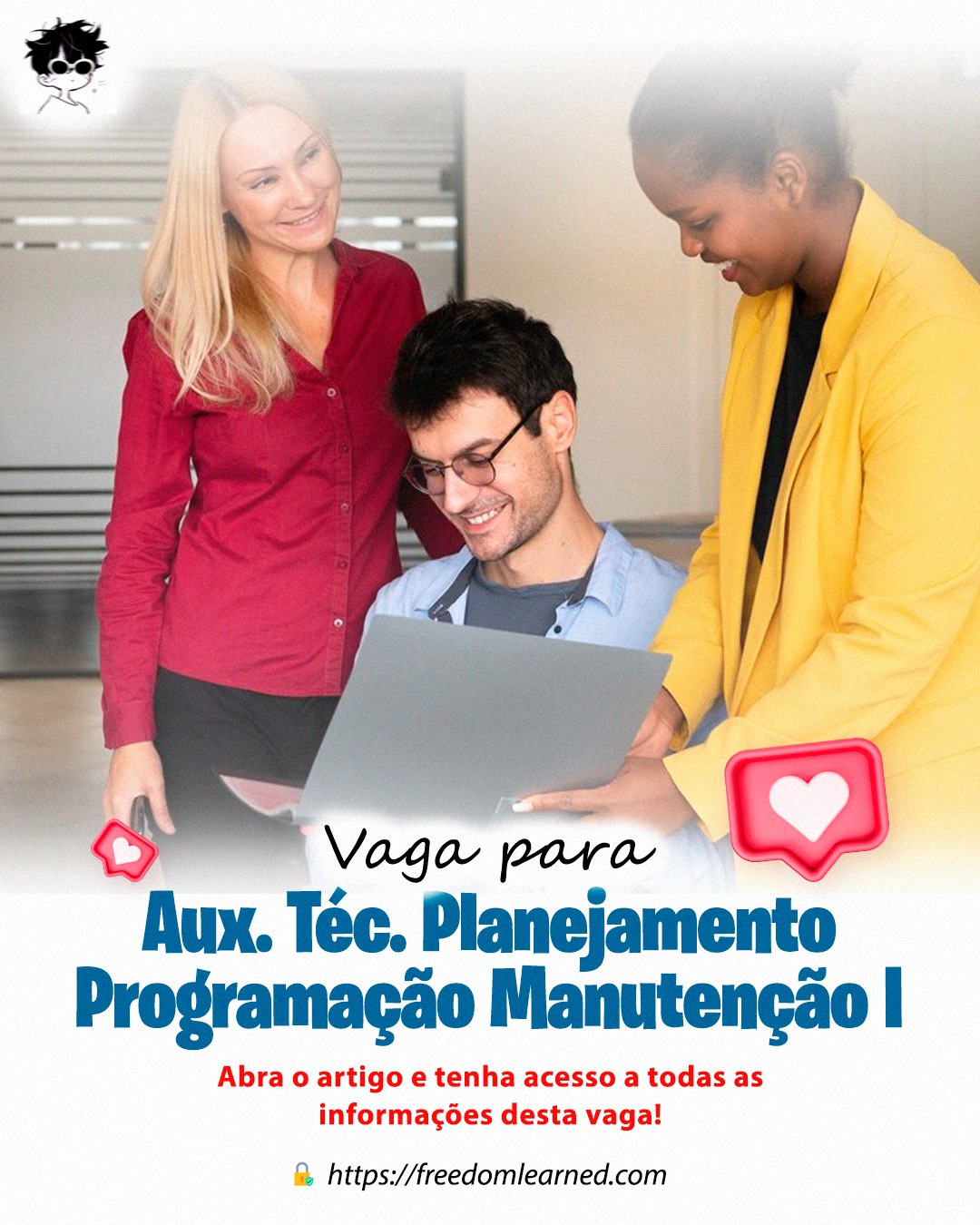 Vaga Auxiliar Técnico de Planejamento e Programação de Manutenção I