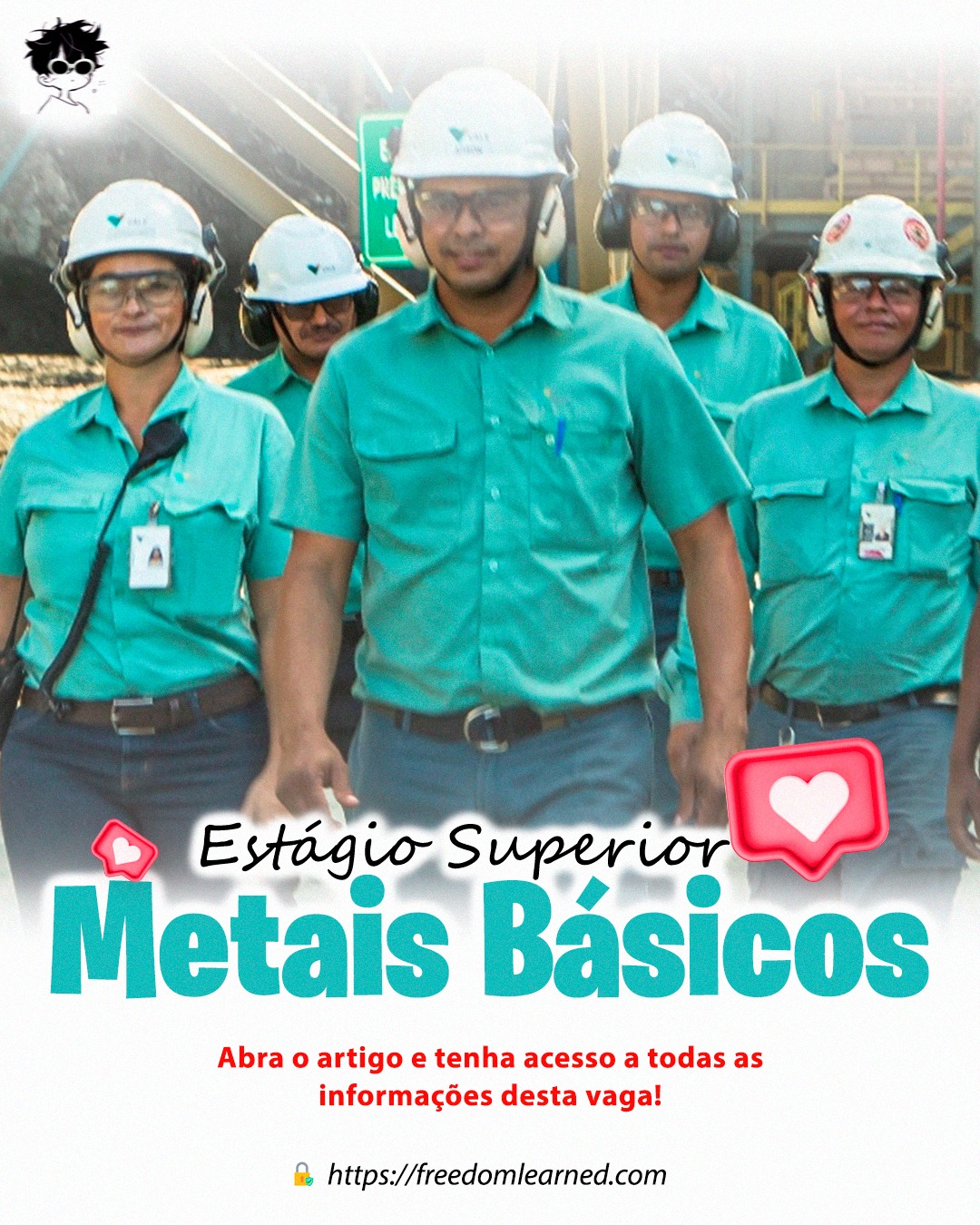 Estágio de Nível Superior para Metais Básicos – Exclusivo Pará