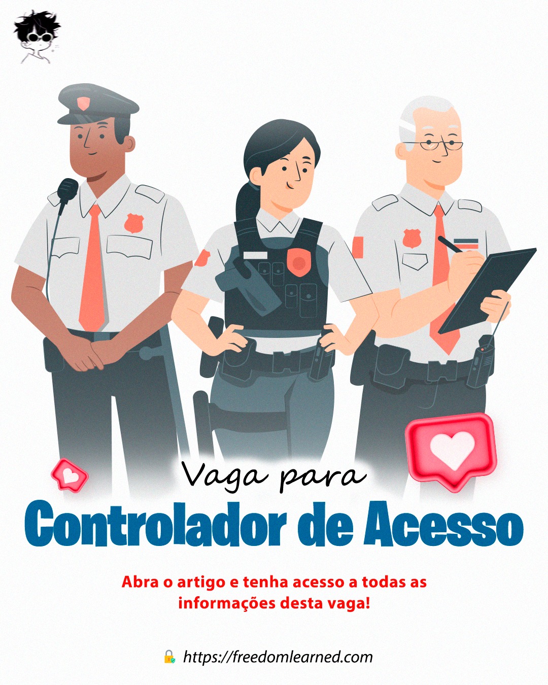 Vaga para Controlador de Acesso na PROSEGUR