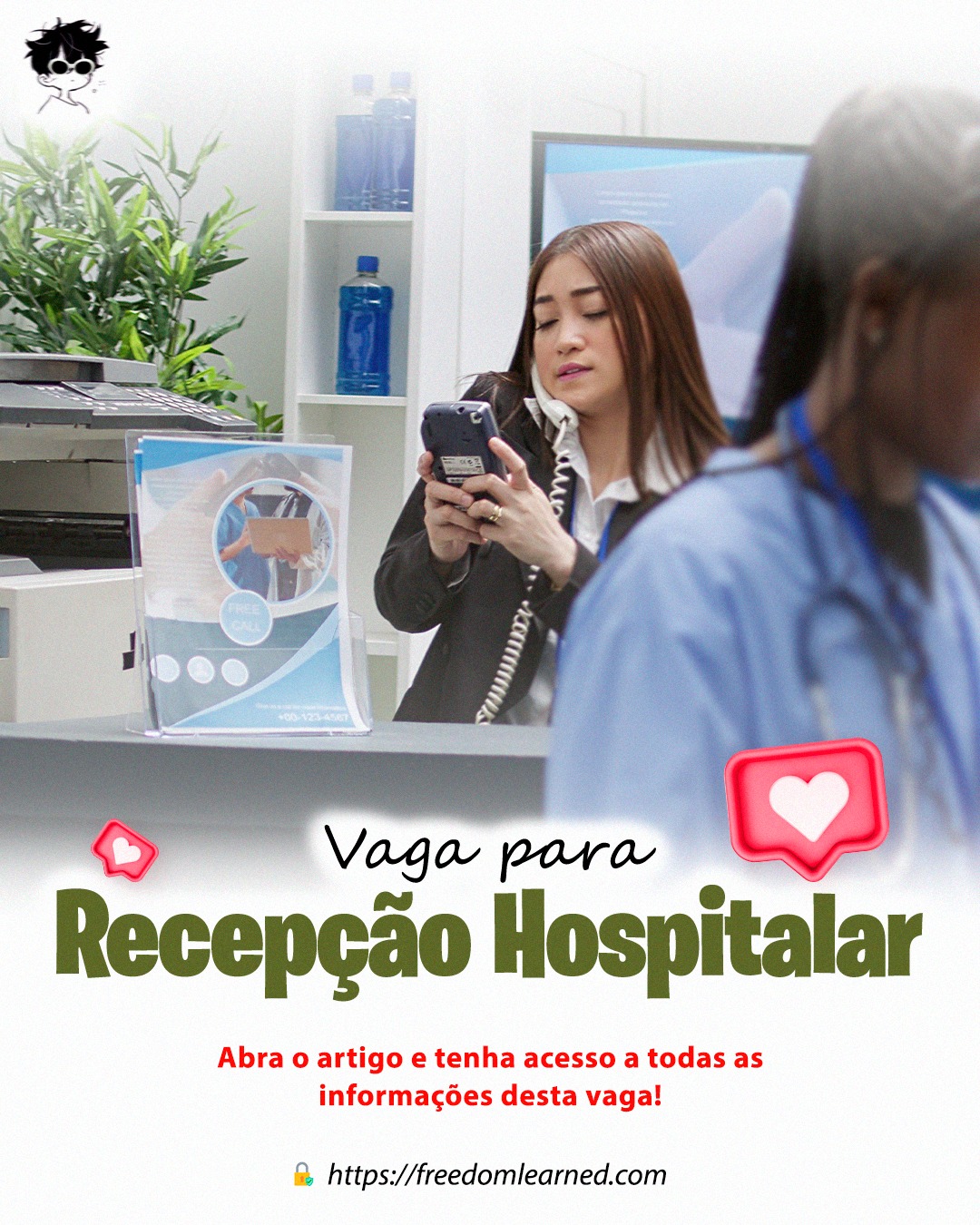 Recepcionista Hospitalar