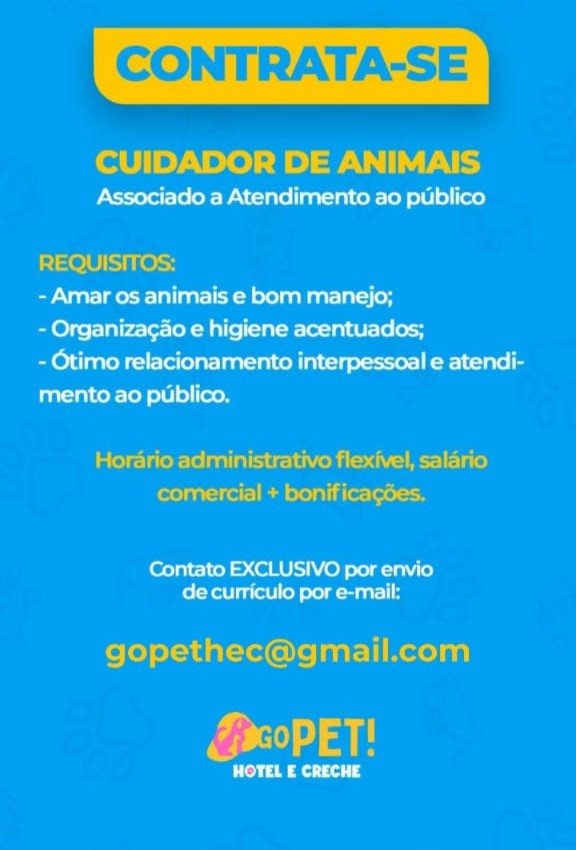 vaga-cuidador-veterinario-parauapebas-para