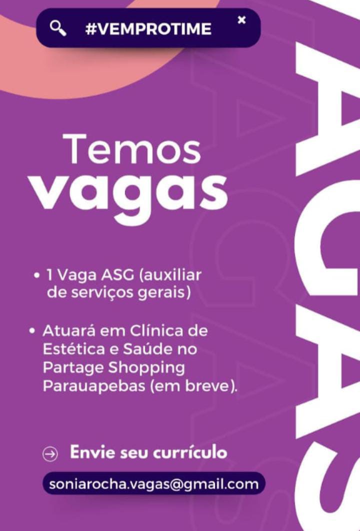 vaga-emprego-parauapebas