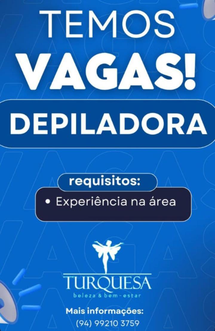 Vaga para Depiladora