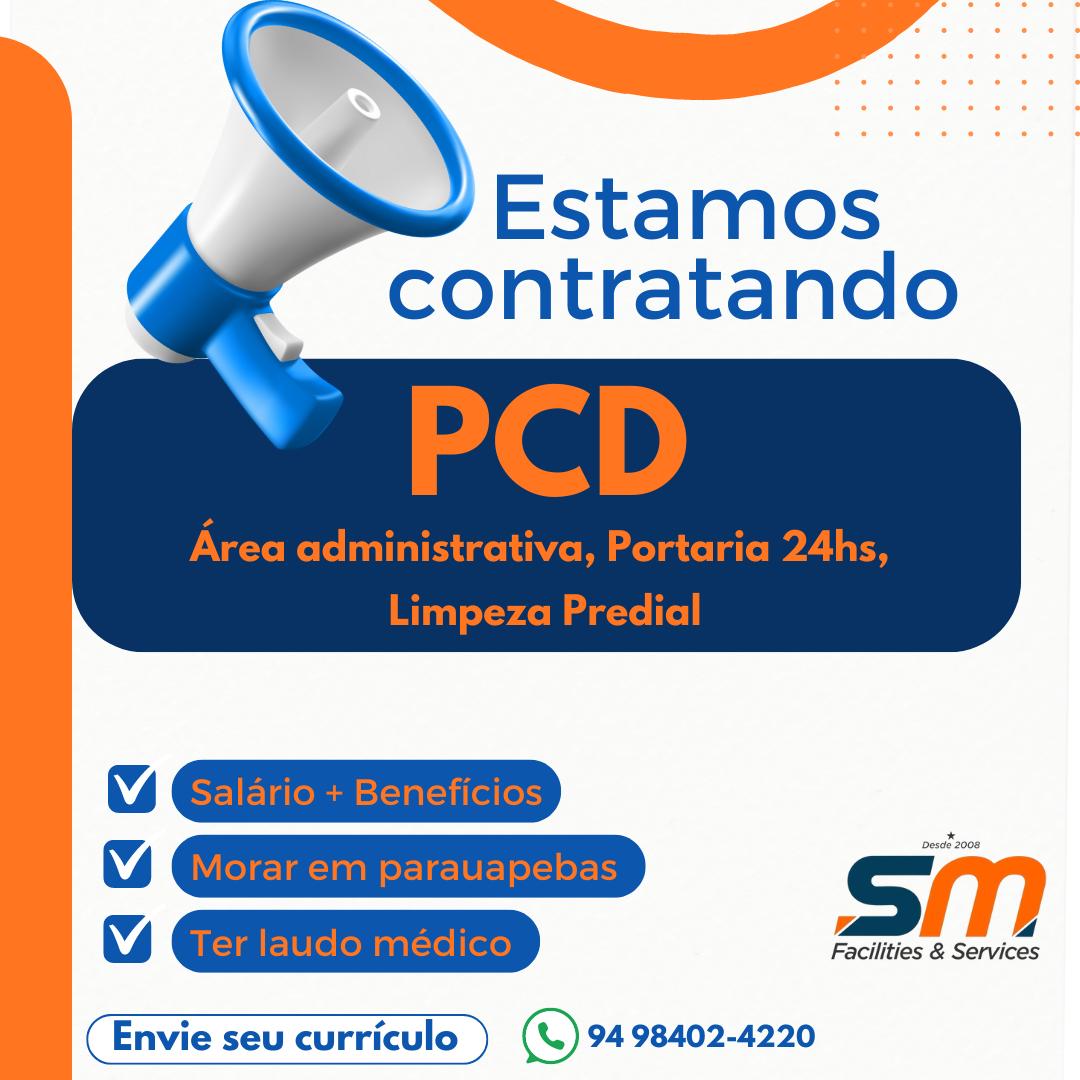 Diversas Vagas PcD na SM Facilities & Services