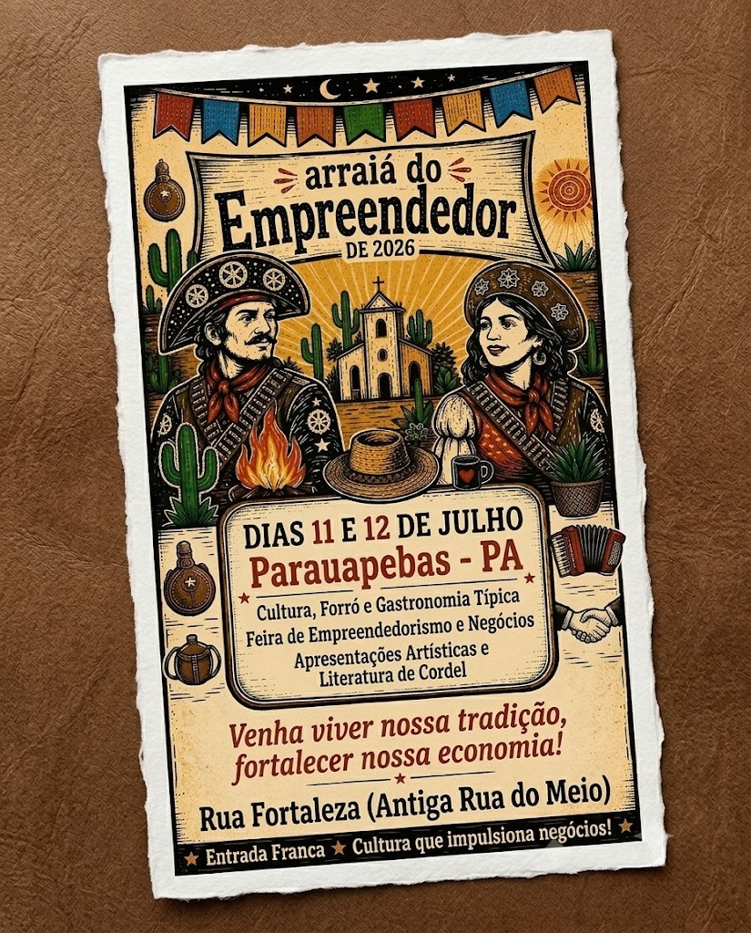 Arraiá do Empreendedor 2026 movimenta Parauapebas com cultura, negócios e tradição